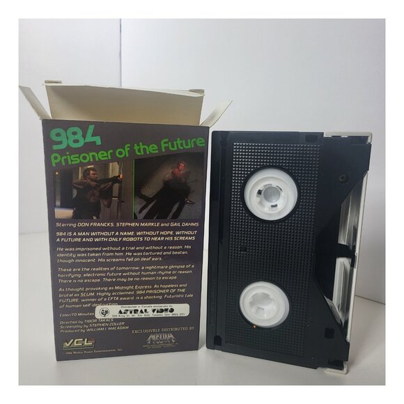 984 Prisoner of the Future BETA Tape Betamax (Not VHS) - Picture 2 of 2
